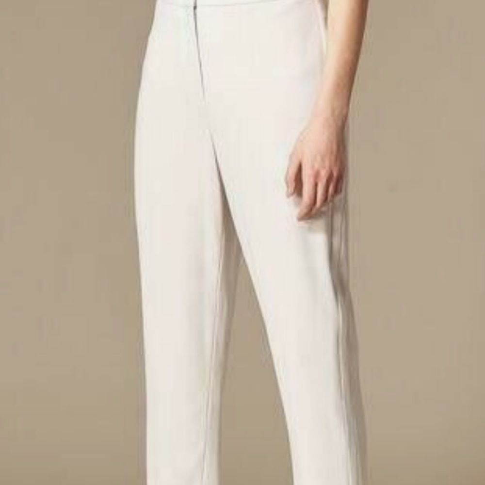 Karen Millen white Straight Leg Pants